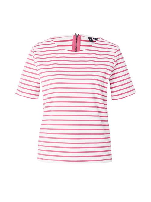 VERO MODA Shirts 'ABBY'  pitaya / hvid