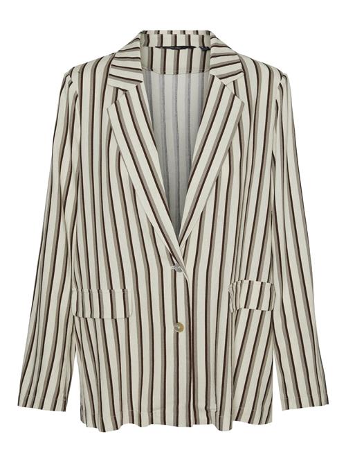 VERO MODA Blazer 'Mymilo'  brun / lysegrå / mørkegrå