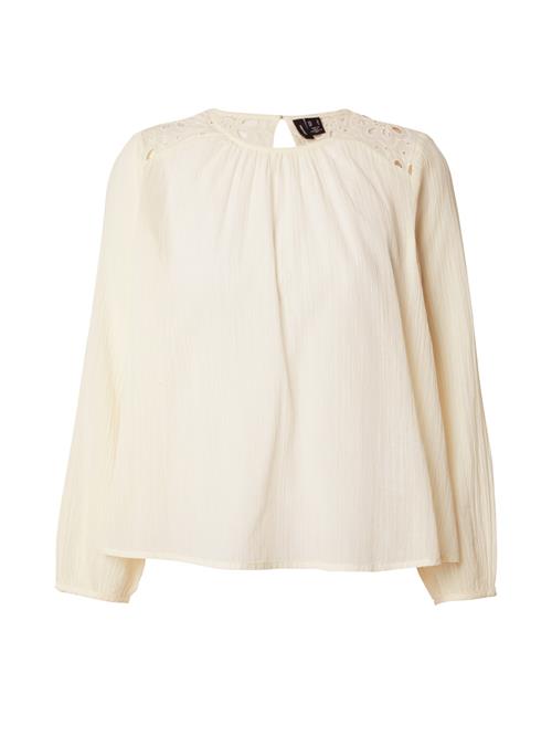 Se VERO MODA Bluse 'OLINA'  lysebeige ved About You