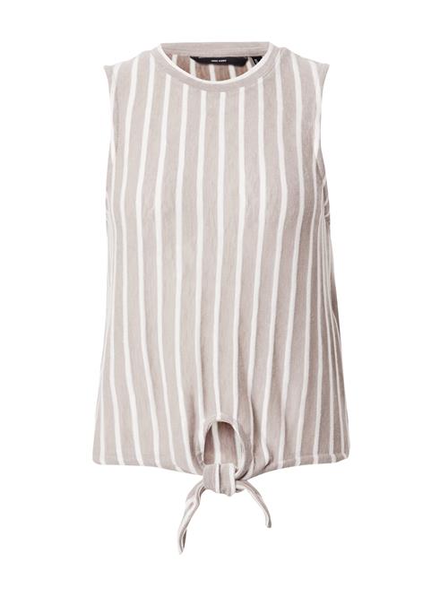 VERO MODA Overdel 'VMLANA'  taupe / offwhite