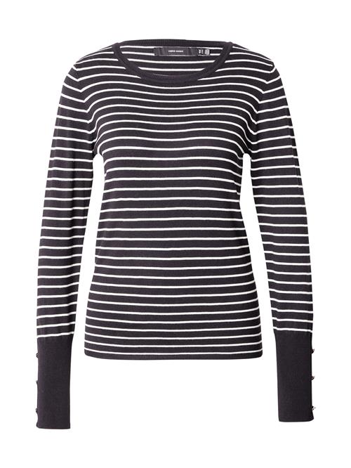 VERO MODA Pullover 'VMDory'  sort / hvid