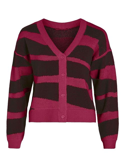 Se VILA Cardigan 'AVA'  merlot / sort ved About You