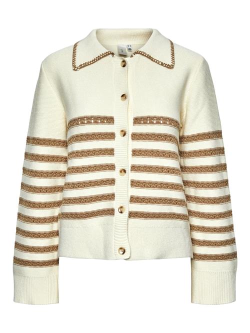 Y.A.S Cardigan 'YASTIGGA'  camel / lysebeige