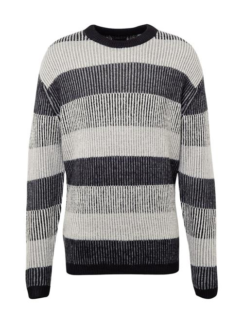 Only & Sons Pullover 'TONY'  grå / sort / hvid