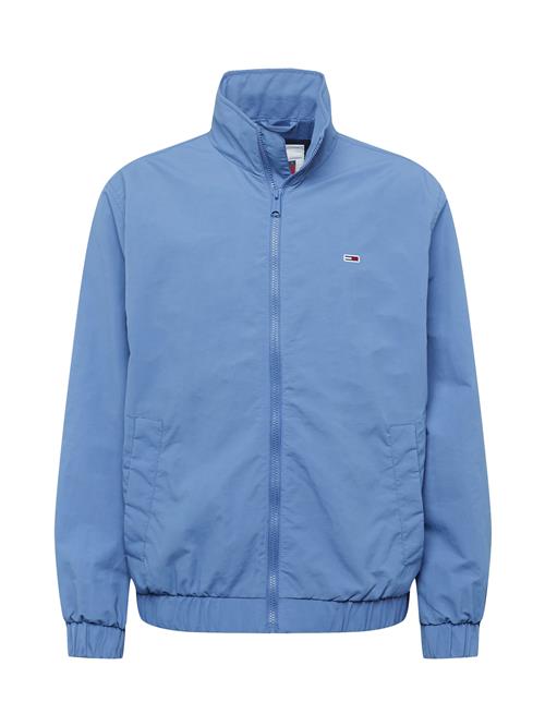 Tommy Jeans Overgangsjakke 'ESSENTIAL'  navy / opal / knaldrød / hvid