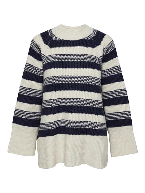 Se PIECES Pullover 'FENNA'  creme / navy ved About You