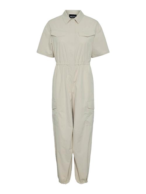 PIECES Jumpsuit 'FIBBE'  beige