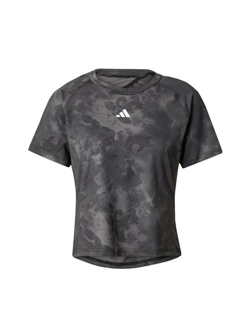 ADIDAS PERFORMANCE Funktionsbluse 'Essentials'  grå / mørkegrå / hvid