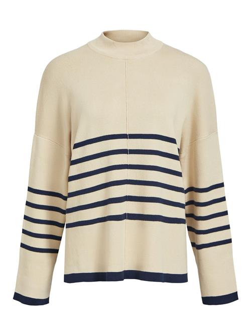 Se OBJECT Pullover 'ROMIA'  beige / navy ved About You