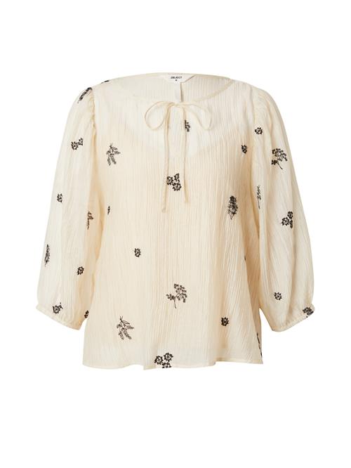 OBJECT Bluse 'ALFRA'  creme / sort