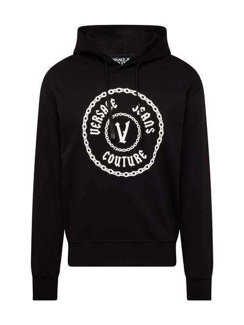 Se Versace Jeans Couture Sweatshirt  sort / hvid ved About You