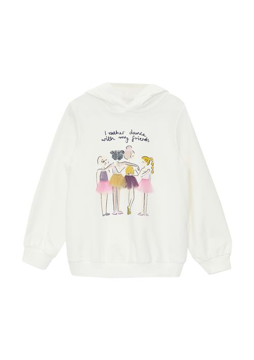 s.Oliver Sweatshirt  ecru / blandingsfarvet