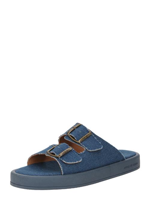 Apple of Eden Pantoletter 'CARINA'  blue denim