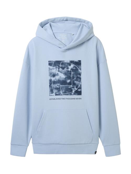 Se TOM TAILOR DENIM Sweatshirt  navy / pastelblå ved About You