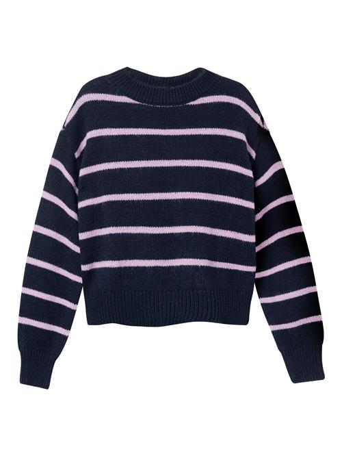 NAME IT Pullover 'VILETTE'  ultramarinblå / lyserød