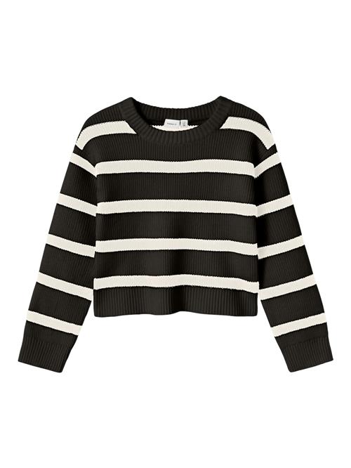 NAME IT Pullover 'NILLA'  sort / hvid