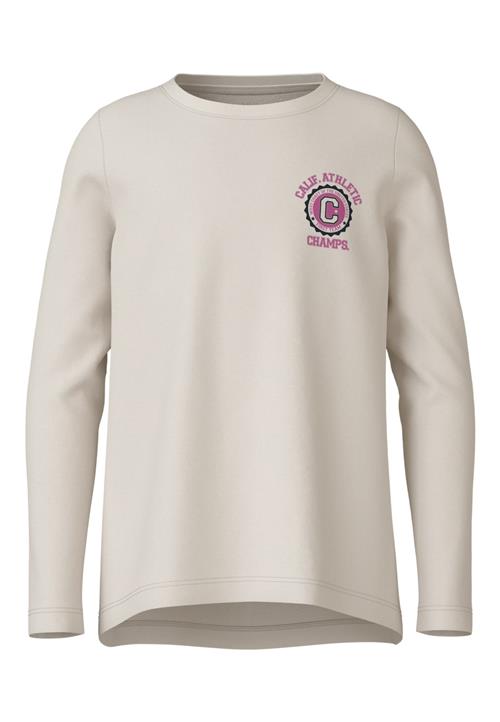 NAME IT Bluser & t-shirts 'VIOLET'  lysebeige / eosin / sort