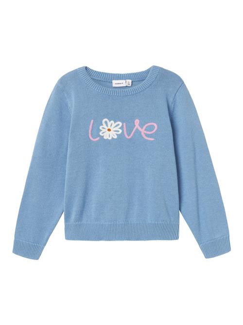 NAME IT Pullover 'LOSETTE'  opal / lyserød / hvid