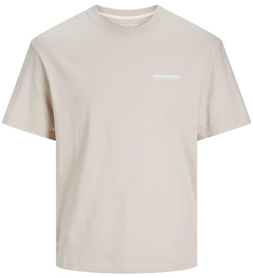 Jack & Jones Jack & Jones T-shirt - JjeLegacy - Moonbeam/CLOUD DANCER