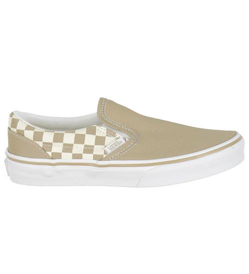 Vans Sko - Classic Slip-On - Checkerboard - Brun/Hvid