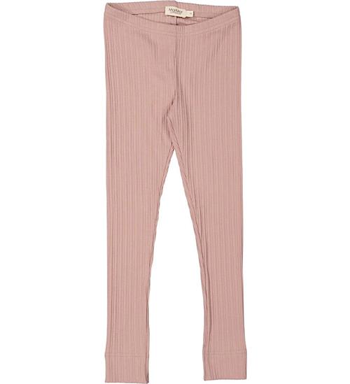 MarMar Leggings - Rib - Modal - Light Plum