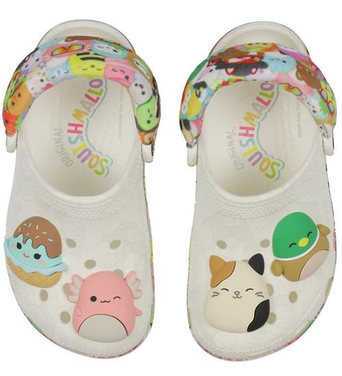 Se Crocs Sandaler - Classic Clog K - Hvid m. Squishmallows ved KidsWorld