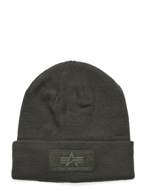 Velcro Beanie Alpha Industries Khaki