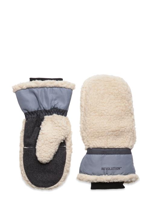 Se Revolution Teddy Mittens Revolution Patterned ved Booztlet