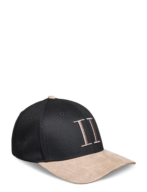 Les Deux Baseball Cap Contrast Suede Ii Les Deux Black