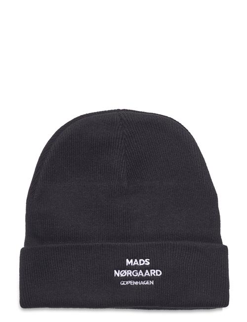 Isak Logo Ambas Beanie Mads Nørgaard Black