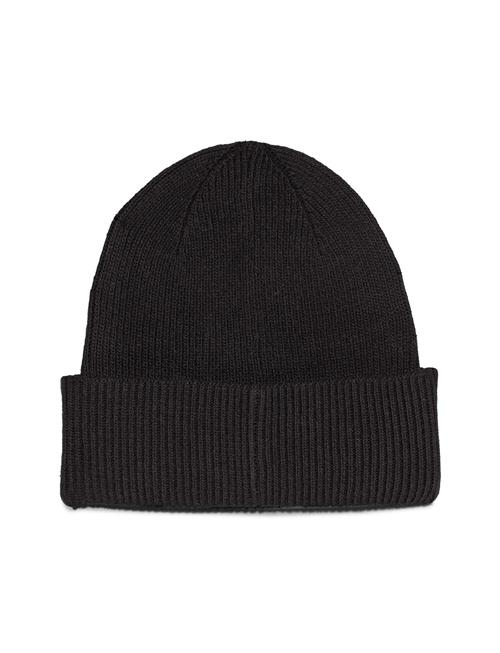 Se Calvin Klein Cotton/Wool Fine Rib Beanie Calvin Klein Black ved Booztlet