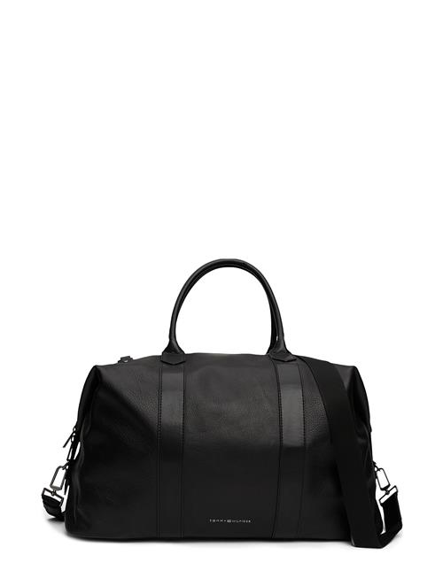 Th Premium Leather Duffle Tommy Hilfiger Black