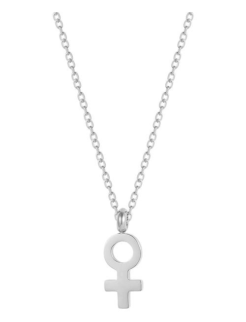 Bud to rose Woman Necklace Bud To Rose Silver