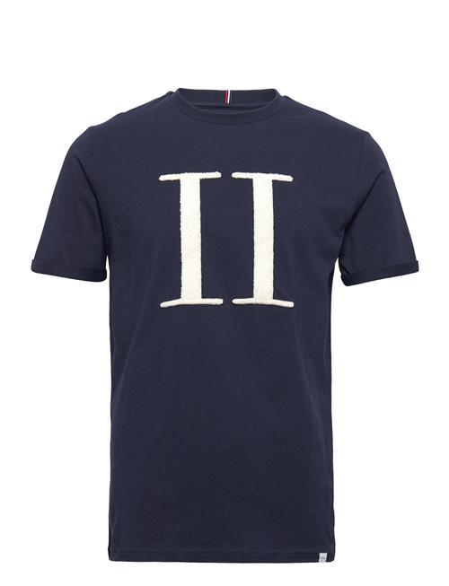 Les Deux Encore Bouclé T-Shirt Les Deux Navy