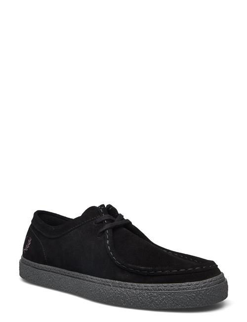 Fred Perry Dawson Low Suede Fred Perry Black