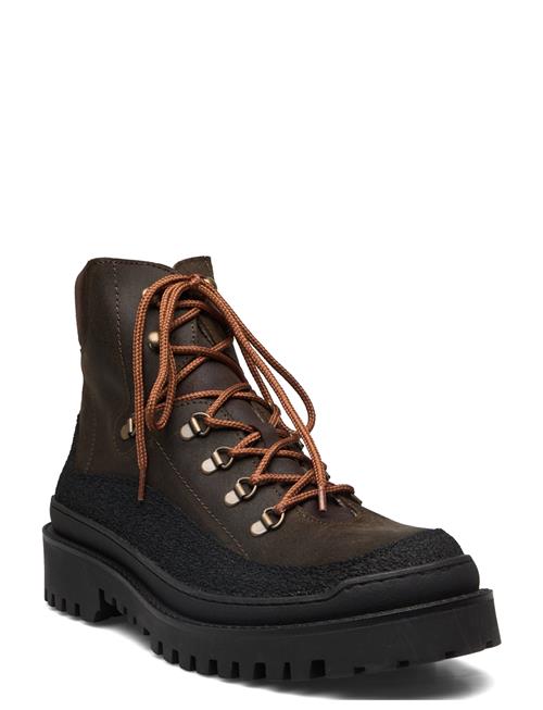 Se ANGULUS Boots - Flat - With Laces ANGULUS Brown ved Booztlet