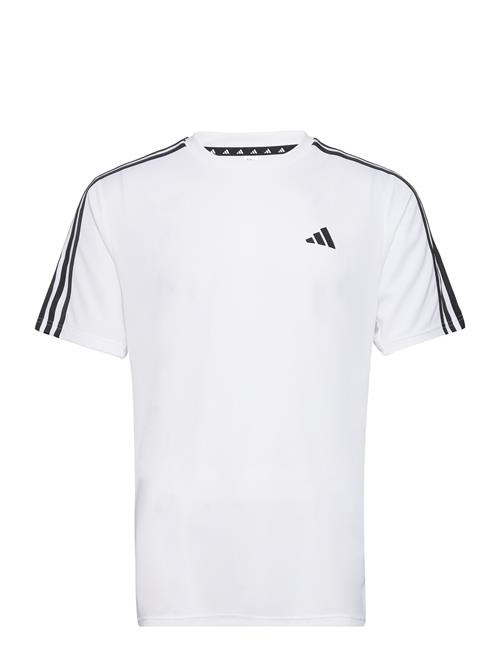 adidas Performance Adidas Train Essentials Base 3-Stripes Training T-Shirt Adidas Performance White