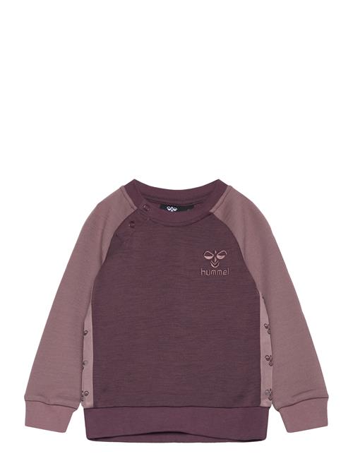 Hummel Hmlwulbato Sweatshirt Hummel Purple