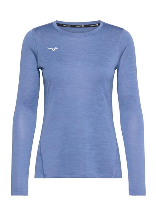 Se Mizuno Impulse Core Ls Tee W Mizuno Blue ved Booztlet