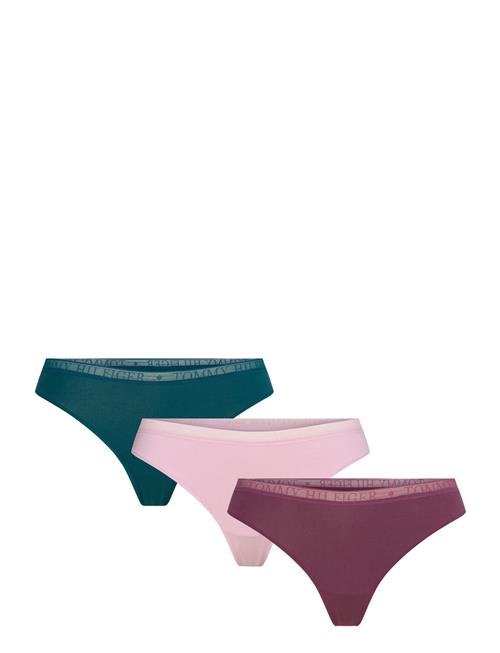 Tommy Hilfiger 3P Thong Tommy Hilfiger Pink