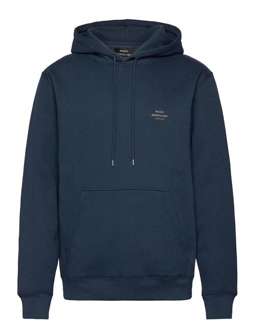 Se Mads Nørgaard Standard Hoodie Logo Sweat Mads Nørgaard Navy ved Booztlet