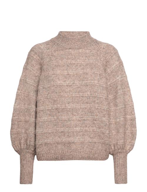 Onlcelina Life Ls High Pullover Knt Noos ONLY Beige
