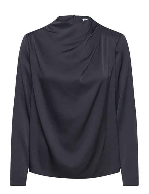 Se Ahlvar Gallery Jade Blouse Ahlvar Gallery Navy ved Booztlet