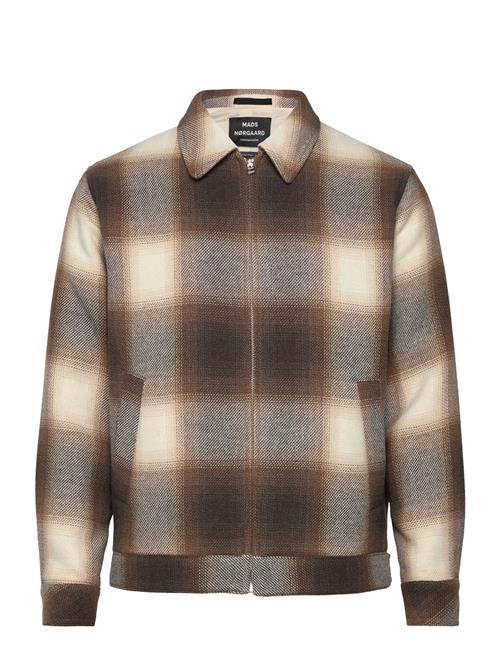 Mads Nørgaard Shadow Check Norton Jacket Mads Nørgaard Brown