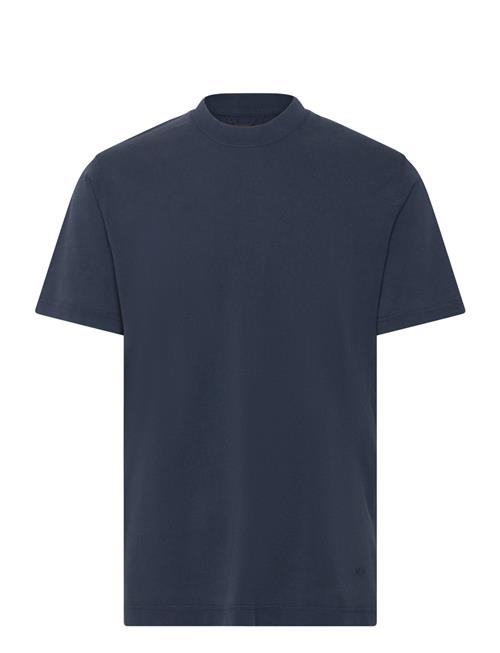 Mads Nørgaard Cotton Jersey Dye Frode Tee Mads Nørgaard Navy