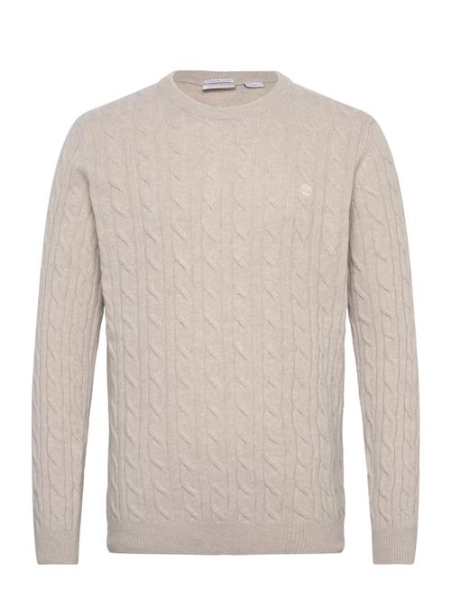 Timberland Cable Crew Neck Sweater Timberland Beige