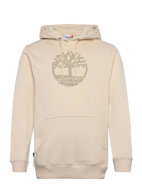 Se Timberland Kennebec River Tree Logo Hoodie Angora Timberland Beige ved Booztlet