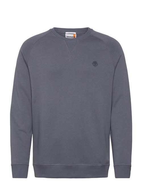 Se Timberland Exeter River Brushed Back Crew Sweatshirt Folkst Gray Timberland Grey ved Booztlet