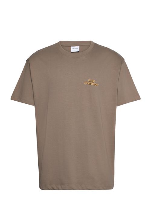 Se Les Deux Late Night Service T-Shirt Les Deux Brown ved Booztlet