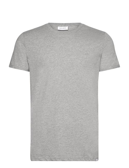 Se Les Deux Nørregaard Tonal T-Shirt Les Deux Grey ved Booztlet